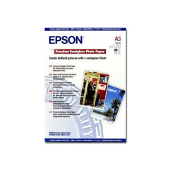 EPSON PREMIUM semi brillant photo papier inkjet 251g/m2 A3 20 feuilles pack de 1