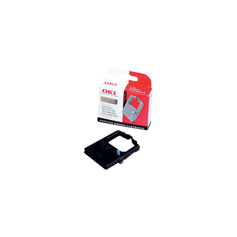 OKI MICROLINE 182 280 320 321 3320 3321 ruban encreur noir 3.000.000 caractères pack de 1