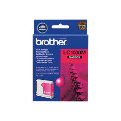 BROTHER LC-1000 cartouche d encre magenta capacité standard 500 pages pack de 1