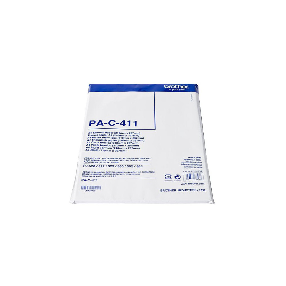 BROTHER Papier thermique A4 (100 feuilles) pour PJ6XX