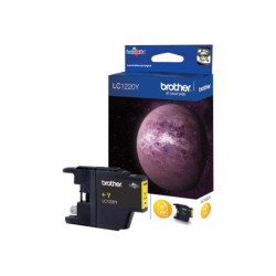 BROTHER LC-1220 cartouche d encre jaune capacité standard 300 pages pack de 1
