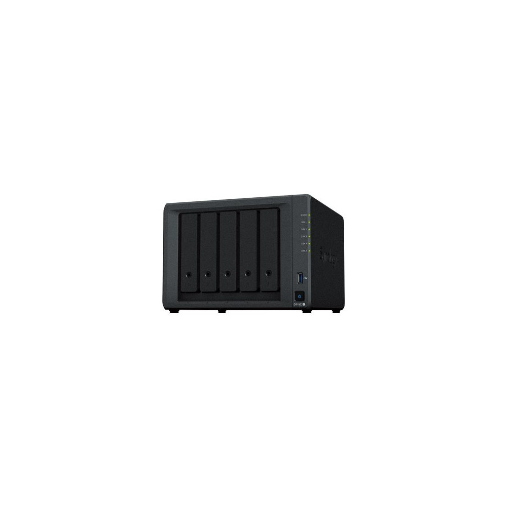 SYNOLOGY DS1522+ Desktop 5-BAY AMD RYZEN R1600 DUAL CORE 8Go RAM up to 32Go