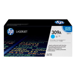 HP 309A Colour LaserJet original cartouche de toner cyan capacité standard 4.000 pages pack de 1