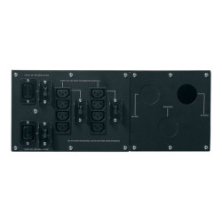 APC ServiceBypassPanel SU RT7500 10000VA Black 4U Rack/Tower Convertible