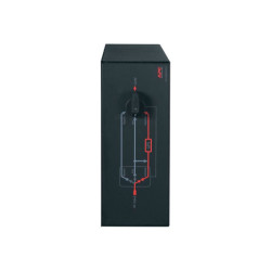 APC ServiceBypassPanel SU RT7500 10000VA Black 4U Rack/Tower Convertible