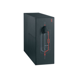 APC ServiceBypassPanel SU RT7500 10000VA Black 4U Rack/Tower Convertible