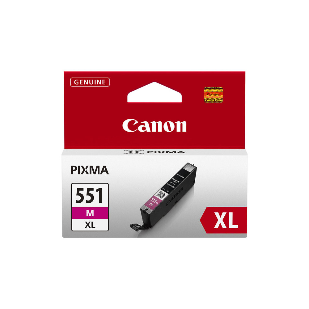 CANON 1LB CLI-551XL M BL ink cartridge magenta 1-pack blister with alarm