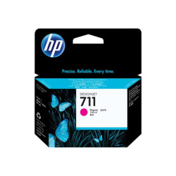 HP 711 original Ink cartridge CZ131A magenta standard capacity 29ml 1-pack