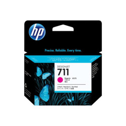HP 711 original Ink cartridge CZ135A magenta standard capacity 3-pack