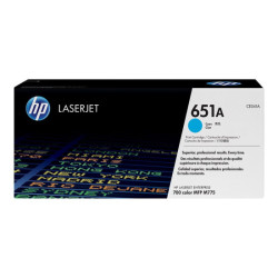 HP 651A original Toner cartridge CE341A cyan standard capacity 16.000 pages 1-pack