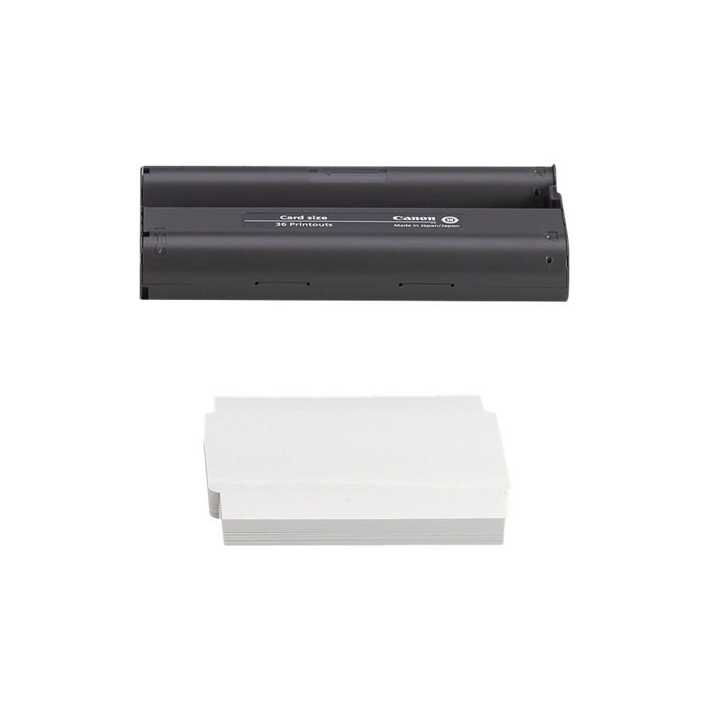 CANON KC-36IP photo  papier inkjet 54x86mm 36 feuilles pack de 10 with color ink cartouche for CP-100