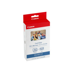 CANON KC-36IP photo  papier inkjet 54x86mm 36 feuilles pack de 10 with color ink cartouche for CP-100