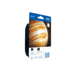 BROTHER LC-1240 cartouche dencre noir haute capacité 600 pages 1-pack blister sans alarme