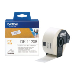 BROTHER P-TOUCH DK-11208 die-cut adress label big 38x90mm 400 labels