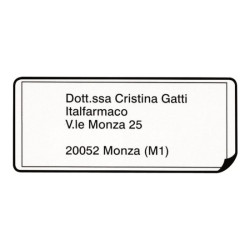 BROTHER P-TOUCH DK-11208 die-cut adress label big 38x90mm 400 labels