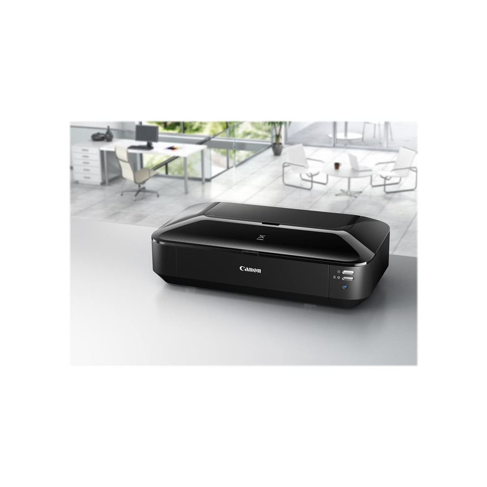 CANON PIXMA iX6850 Printer colour ink-jet Ledger A3 Plus 14.5 ipm mono/10.4 ipm colour capacity 150 sheets USB 2.0 LAN Wi-Fi