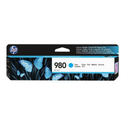 HP 980A original Ink cartridge D8J07A cyan standard capacity 86.5ml 6.600 pages 1-pack Office jet Enterprise