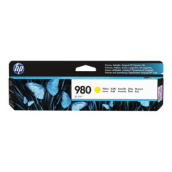 HP 980A original Ink cartridge D8J09A yellow standard capacity 83ml 6.600 pages 1-pack Office jet Enterprise