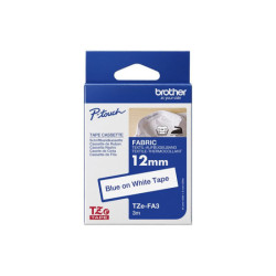 BROTHER RUBAN Ruban tissu bleu/blanc