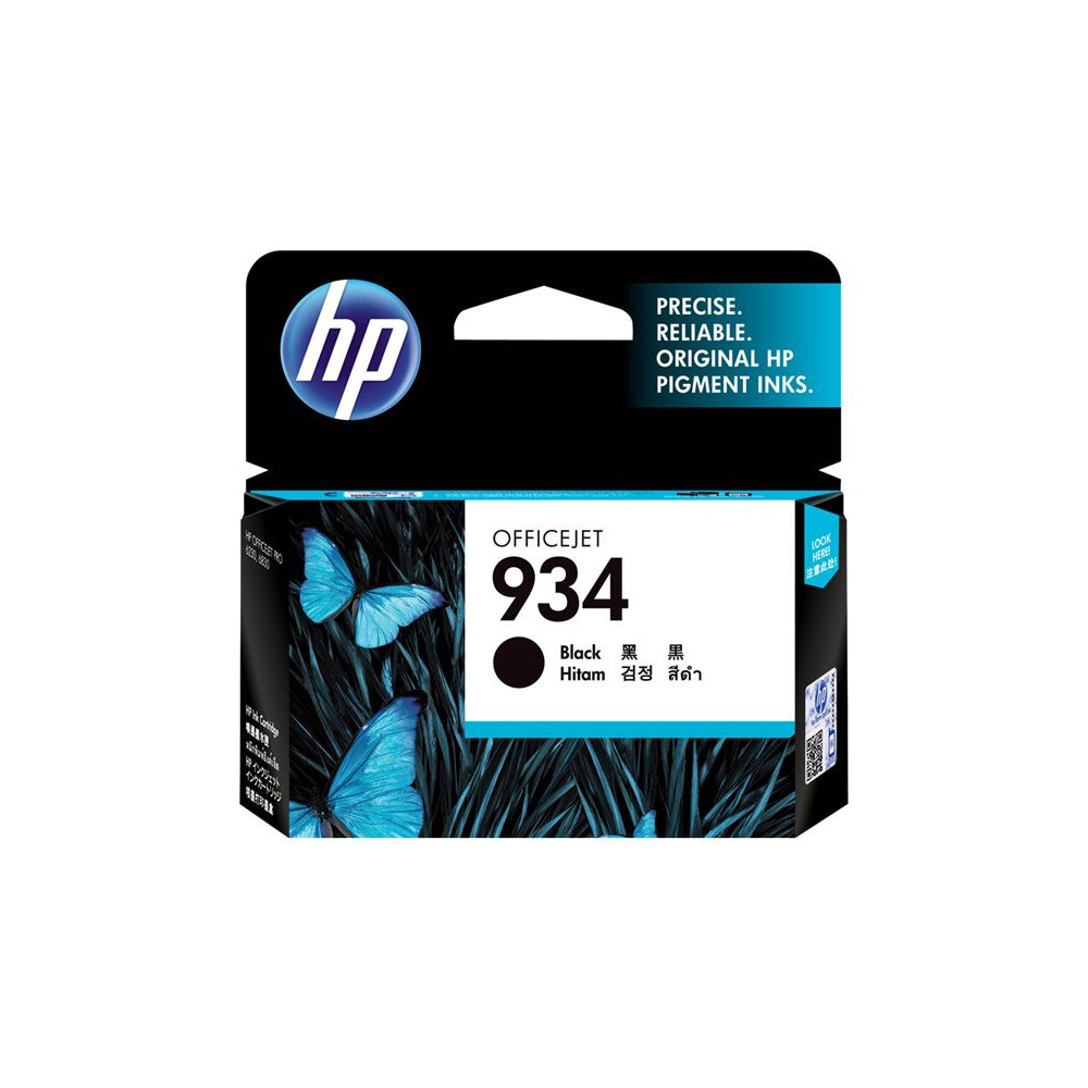 HP 934 original Ink cartridge C2P19AE BGX black standard capacity 1-pack