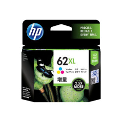 HP 62XL original Ink cartridge C2P07AE UUS tri-colour high capacity 1-pack