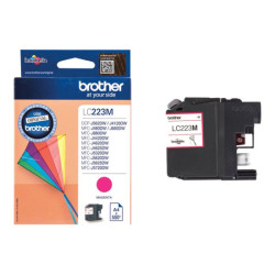 BROTHER LC-223 cartouche d encre magenta capacité standard 550 pages pack de 1