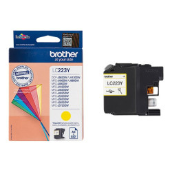 BROTHER LC-223 cartouche d encre jaune capacité standard 550 pages pack de 1