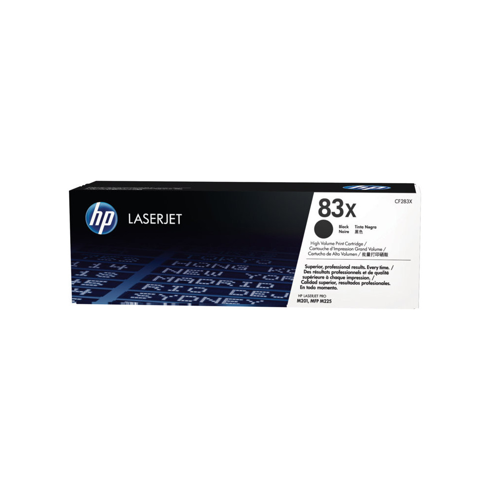 HP 83X original Toner cartridge CF283X black high capacity 2.200 pages 1-pack