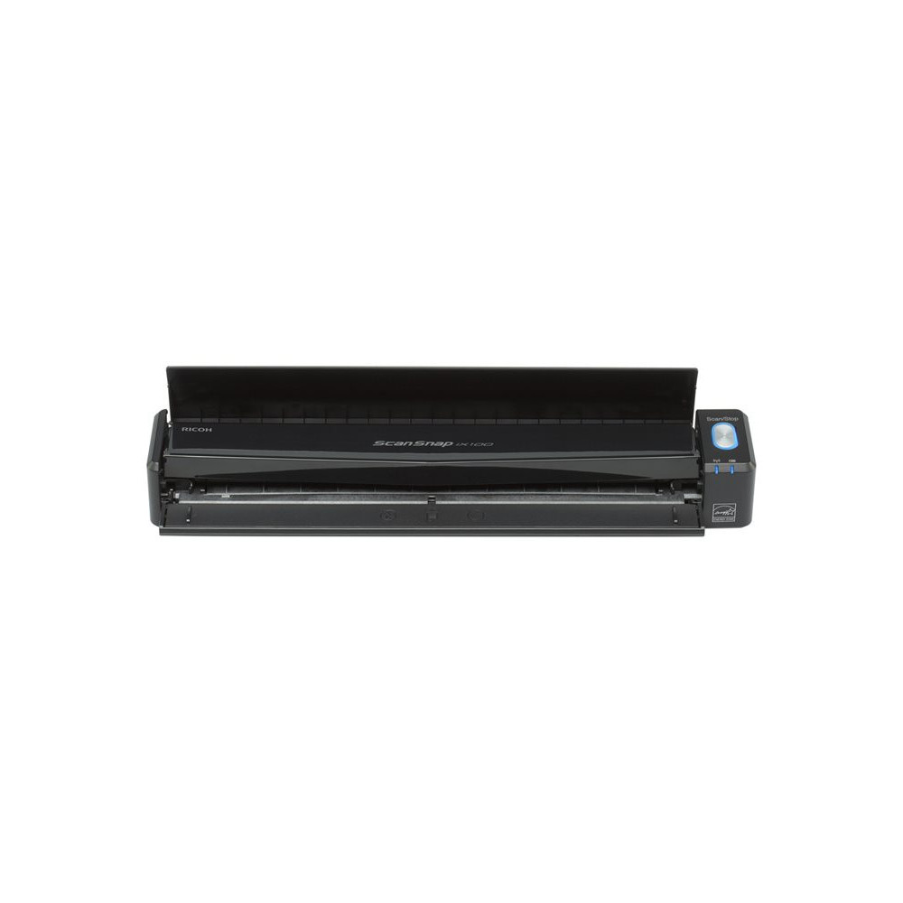 RICOH ScanSnap iX100 Scanner A4 color USB2.0 simplex 5.2sec per page USB + WiFi Win und Mac ABBYY FineReader