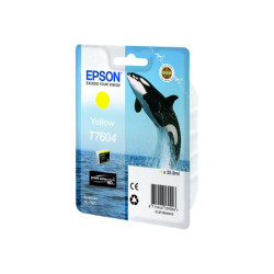 EPSON 5LB T7604 ink cartridge yellow high capacity 25 9ml 2127 pages 1-pack