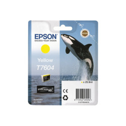 EPSON 5LB T7604 ink cartridge yellow high capacity 25 9ml 2127 pages 1-pack
