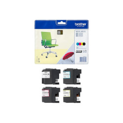 BROTHER Pack blister de 4 cartouches d encre haute capacite pour MFC-J5320DW MFC-J5620DW MFC-J5720DW