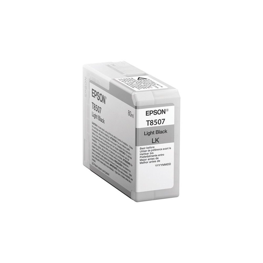 EPSON 5LB Singlepack Light Black T850700 UltraChrome HD ink 80ml