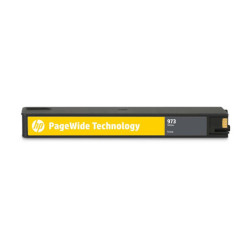 HP 973X original high yield yellow PageWide cartridge F6T83AE