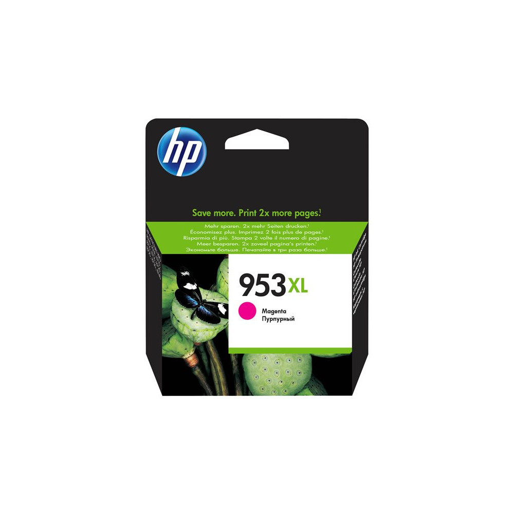 HP 953XL original High Yield Magenta Ink cartridge F6U17AE 301 Blister