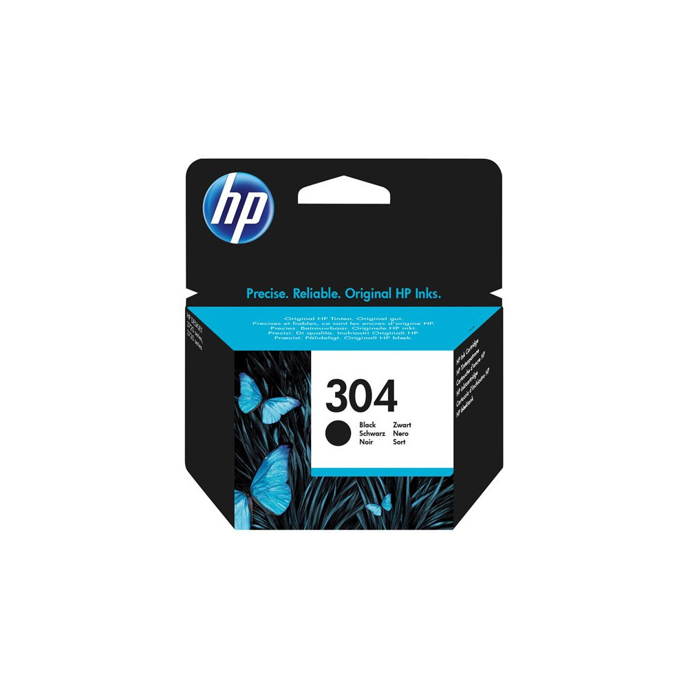 HP 304 originalBlack Ink cartridge N9K06AE 301 Blister