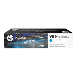 HP 981Y original Extra High Yield Cyan PageWide Cartridge L0R13A