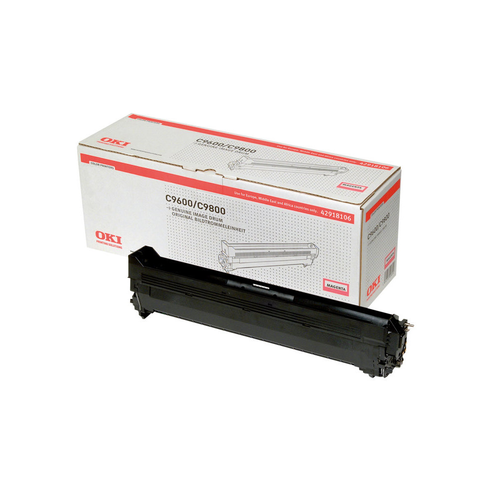 OKI C9600, C9650, C9800, C9850 tambour magenta capacité standard 30.000 pages pack de 1