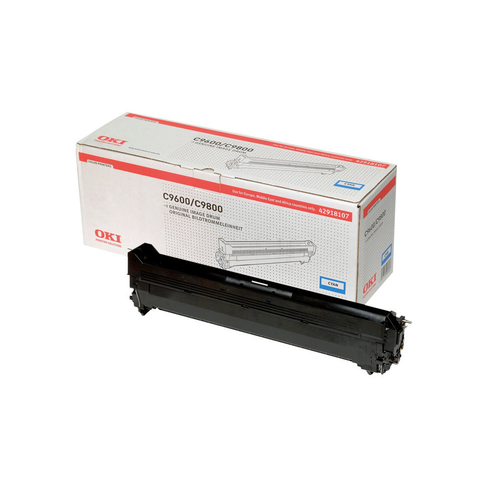 OKI C9600, C9650, C9800, C9850 tambour cyan capacité standard 30.000 pages pack de 1