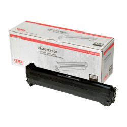 OKI C9600, C9650, C9800, C9850 tambour noir capacité standard 30.000 pages pack de 1