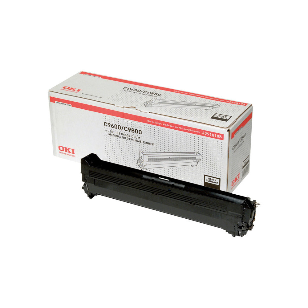OKI C9600, C9650, C9800, C9850 tambour noir capacité standard 30.000 pages pack de 1