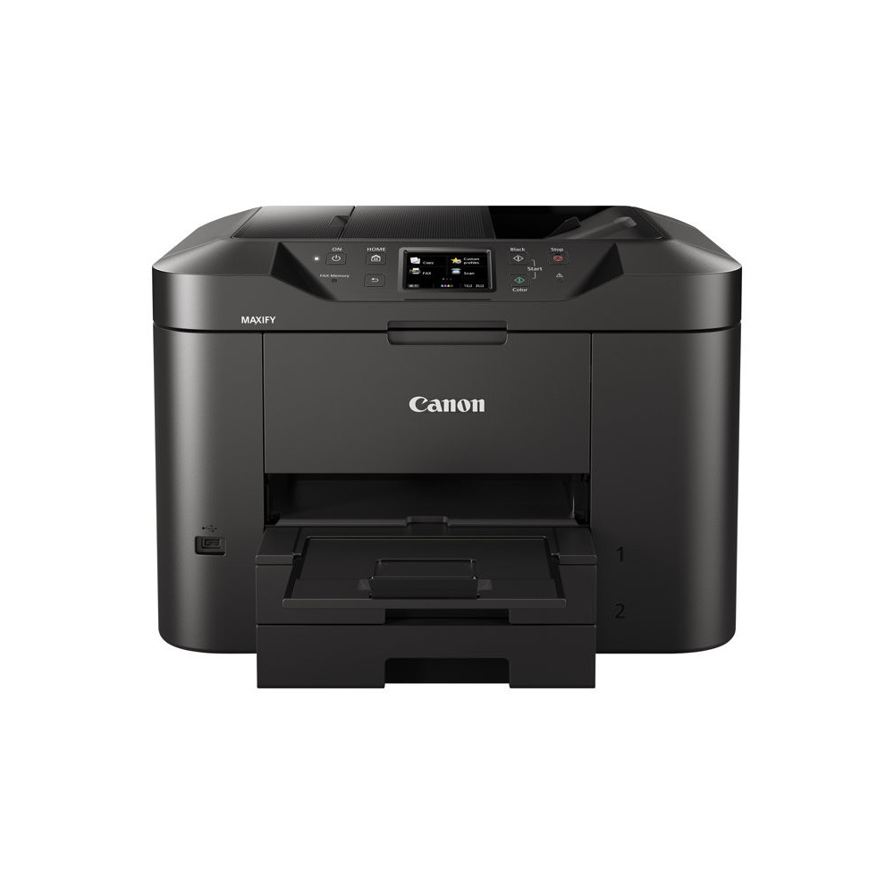 CANON MAXIFY MB2750 MFP colour ink-jet A4 210x297mm A4 22ppm copy 24 ipm print 500 sheets USB 2.0 LAN Wi-Fi USB host