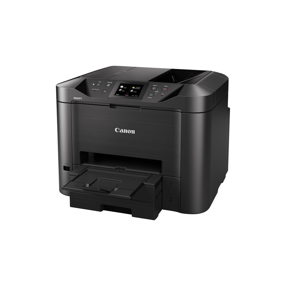 CANON MAXIFY MB5450 MFP colour ink-jet A4 210x297mm A4 22ppm copy 24 ipm print 500 sheets USB 2.0 LAN Wi-Fi USB host