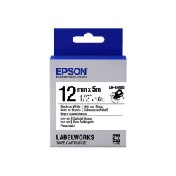 EPSON LK-4WBQ Thermocollant Noir/Blanc