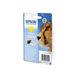 EPSON 1LB T0714 ink cartridge yellow standard capacity 5.5ml 1-pack blister without alarm