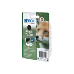 EPSON 6LB T1281 ink cartridge black standard capacity 5.9ml 1-pack blister without alarm