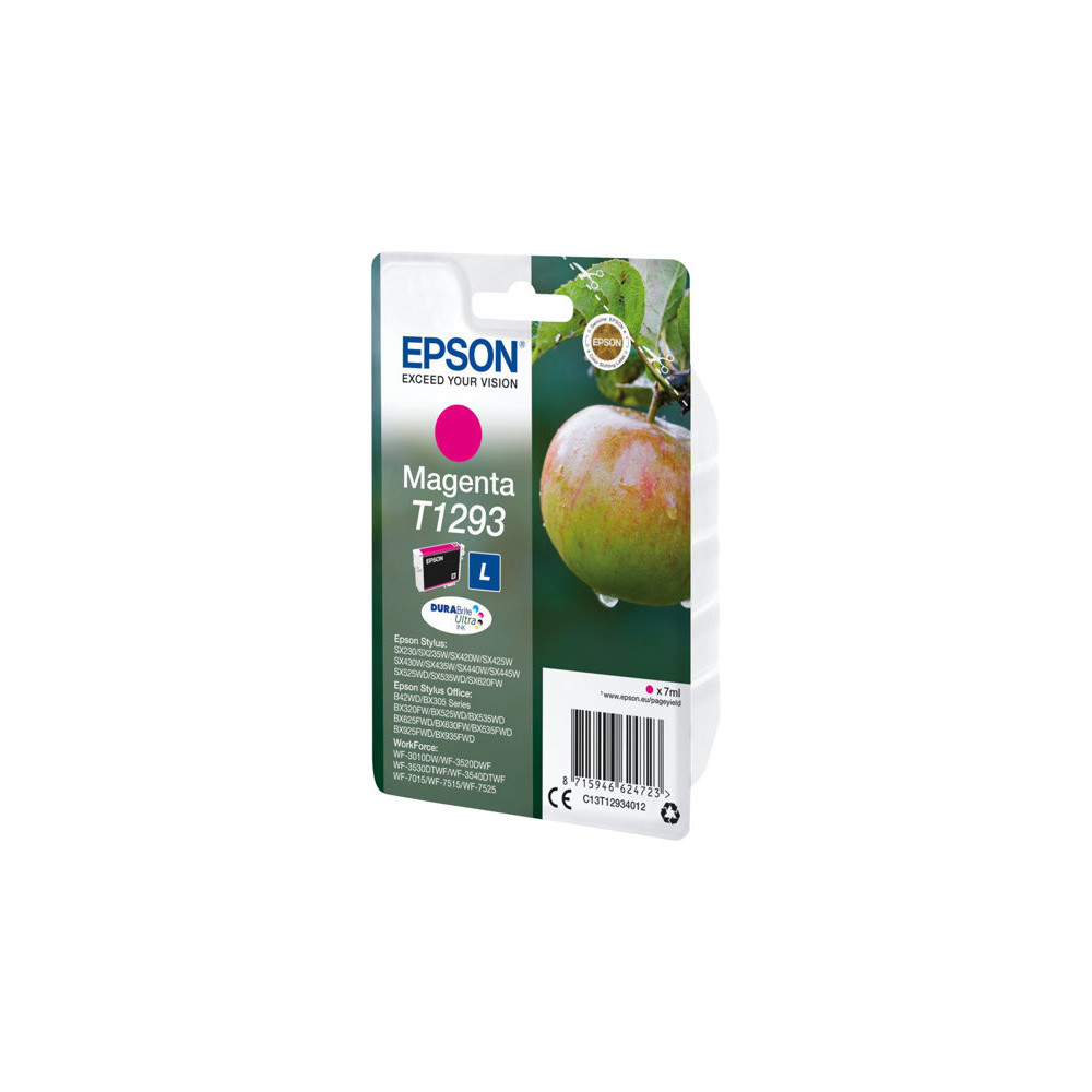 EPSON 1LB T1293 ink cartridge magenta high capacity 7ml 1-pack blister without alarm