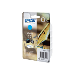 EPSON 1LB 16 ink cartridge cyan standard capacity 3.1ml 165 pages 1-pack blister without alarm