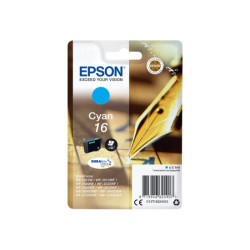 EPSON 1LB 16 ink cartridge cyan standard capacity 3.1ml 165 pages 1-pack blister without alarm