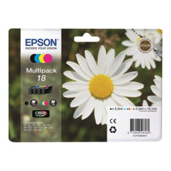 EPSON 3LB 18 ink cartridge black and tri-colour standard capacity 15.1ml 1-pack RF-AM blister w/s
